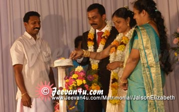 Jaison Elizabeth Reception Photo Gallery